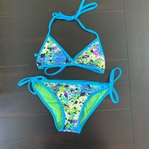 Girls reversible bikini
